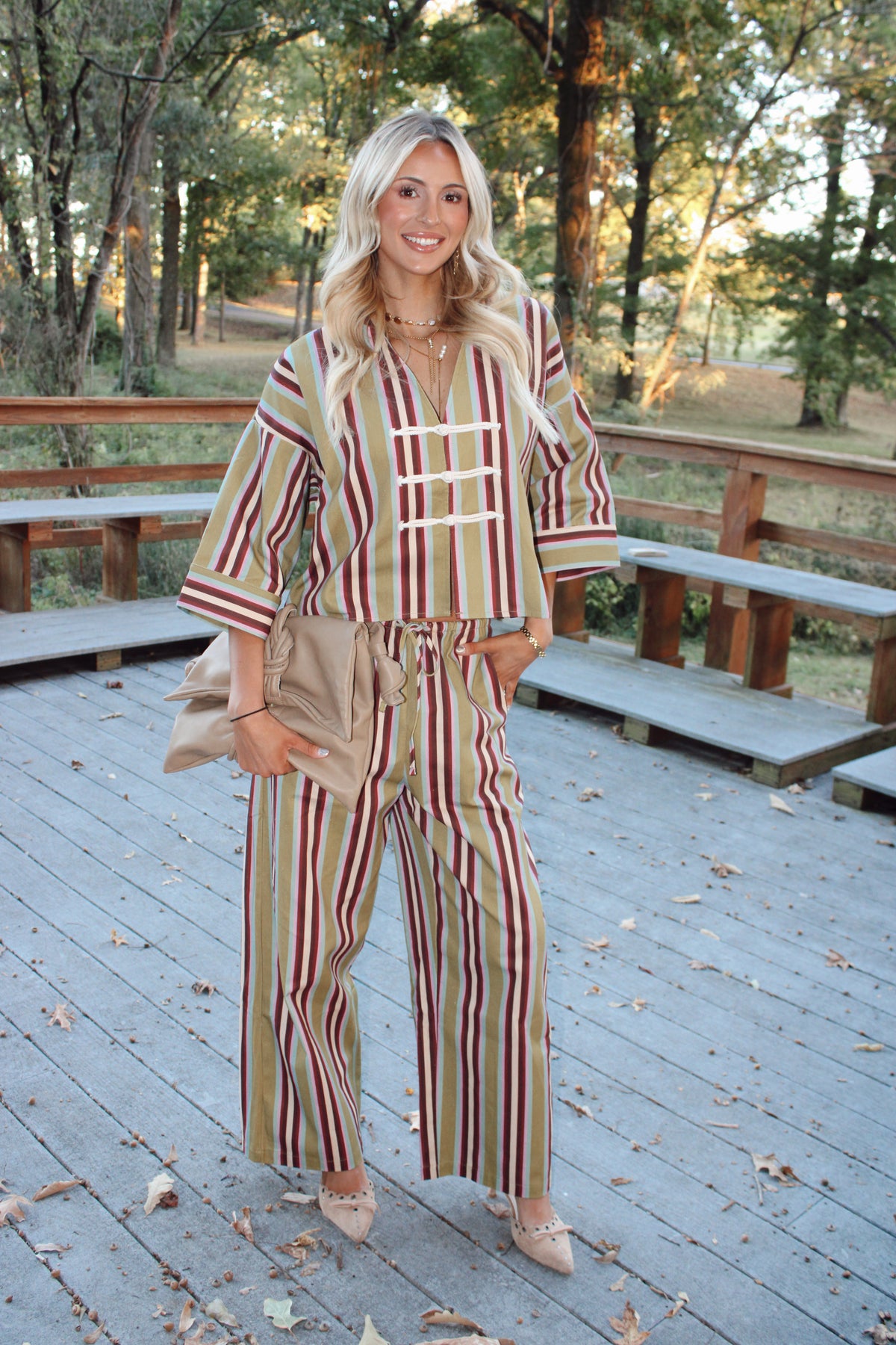 Meredith Stripe Pants
