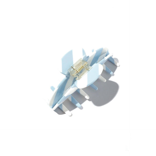 Baby Blue and White Stripe Large Claw