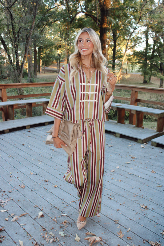 Meredith Stripe Pants