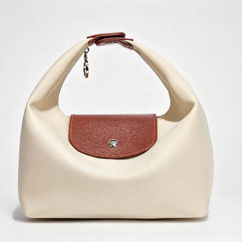 Cream Dumpling Style Handbag