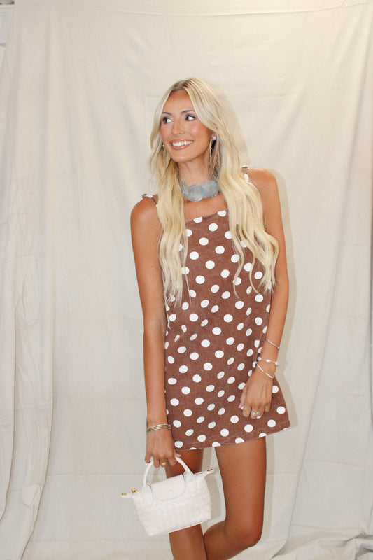 Regina Polka Dot Mini Dress