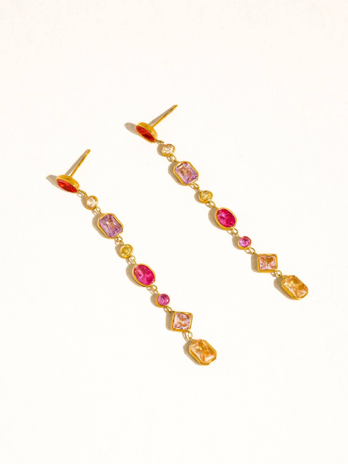 Multicolor Drop Earrings