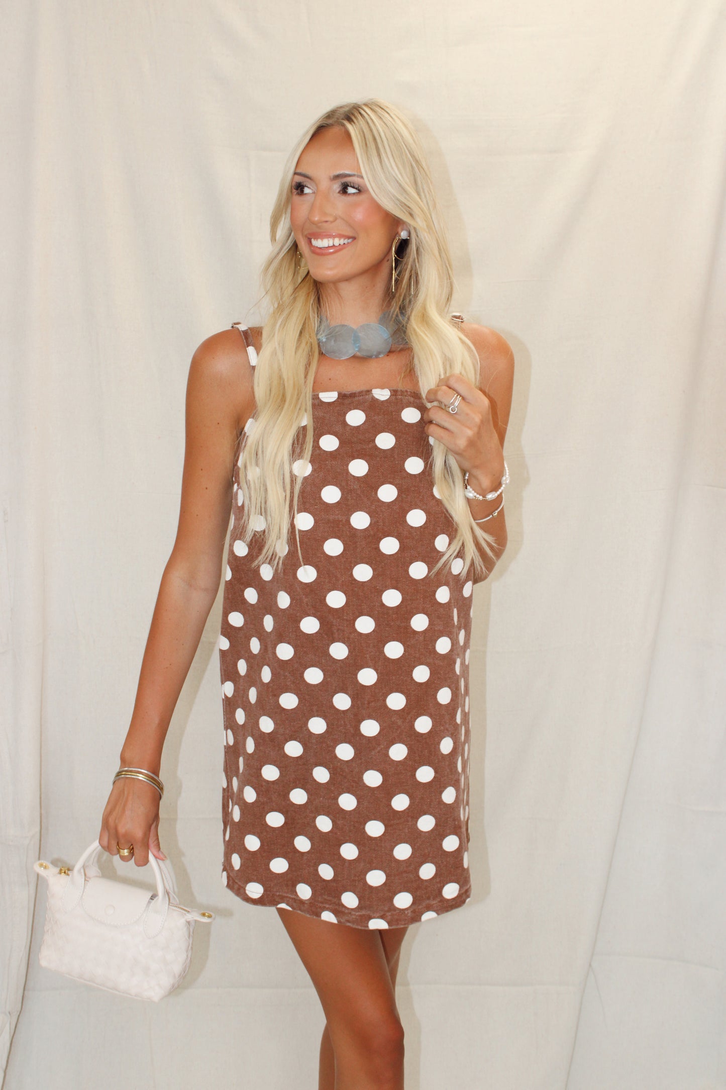 Regina Polka Dot Mini Dress