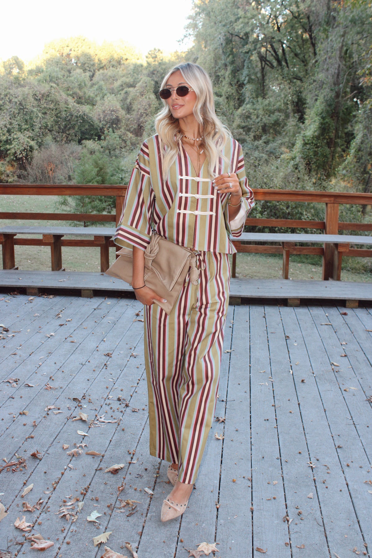 Meredith Stripe Pants
