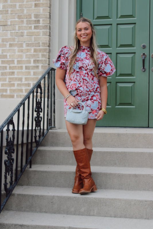Izzie Floral Mini Skirt
