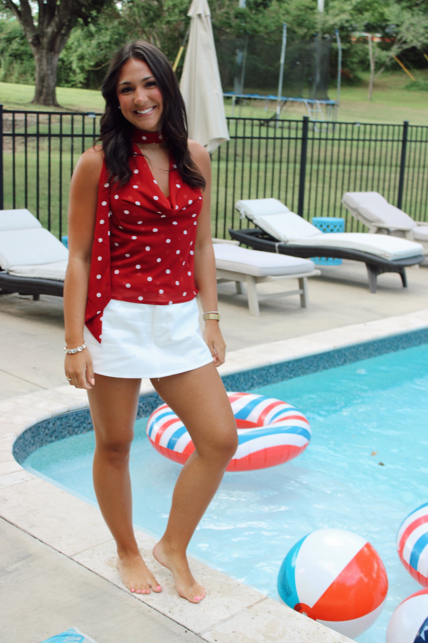 Bayside Breeze Wrap Neck Halter