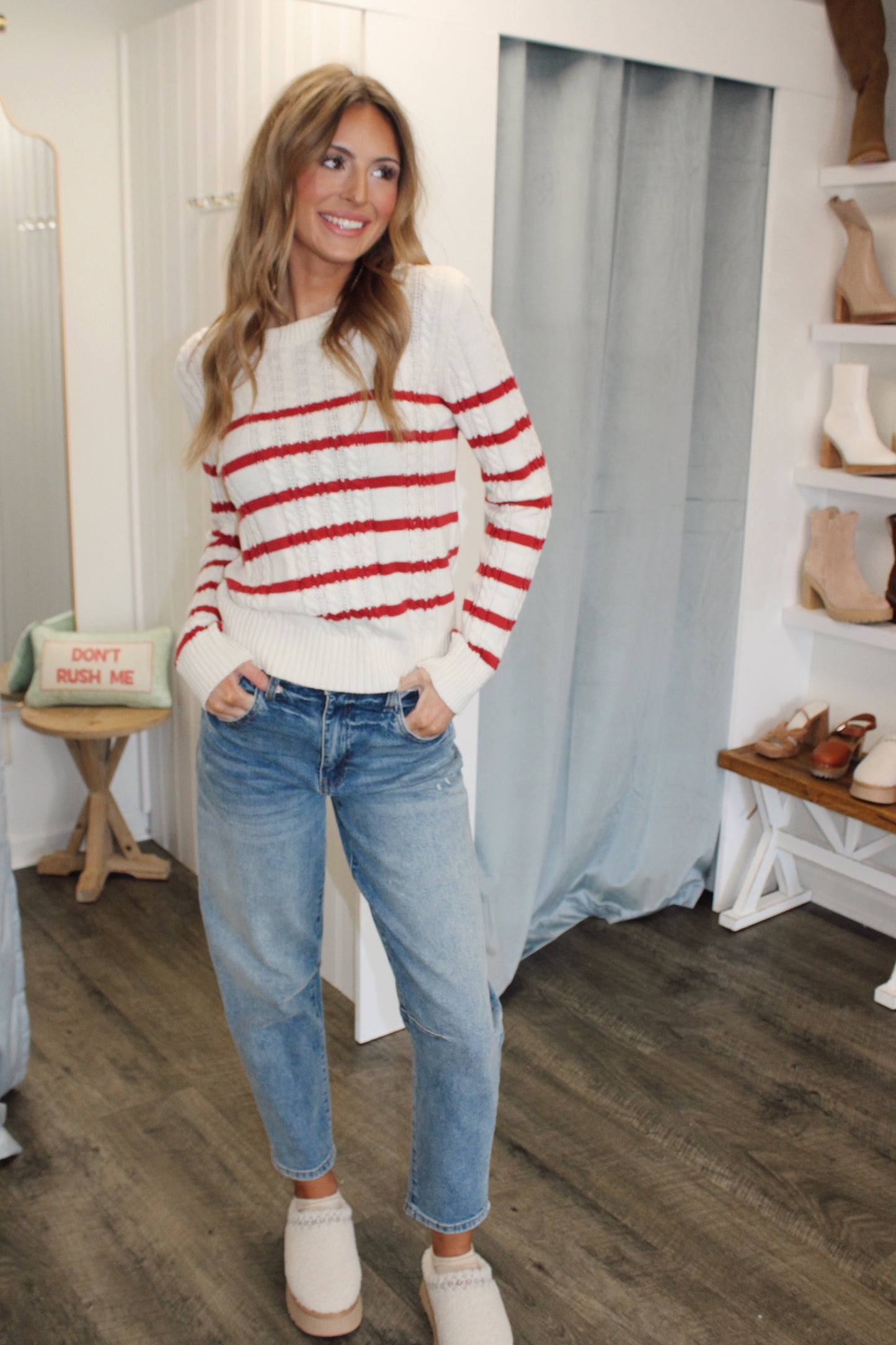 Callie Striped Sweaters