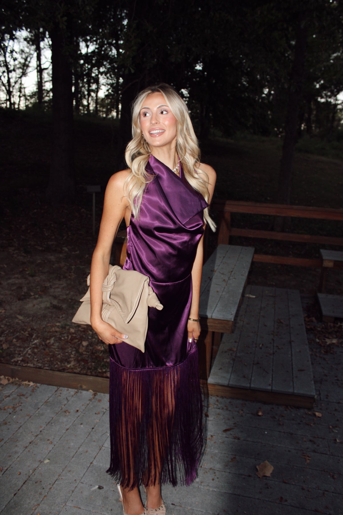 Kenzie Fringe Mini Dress