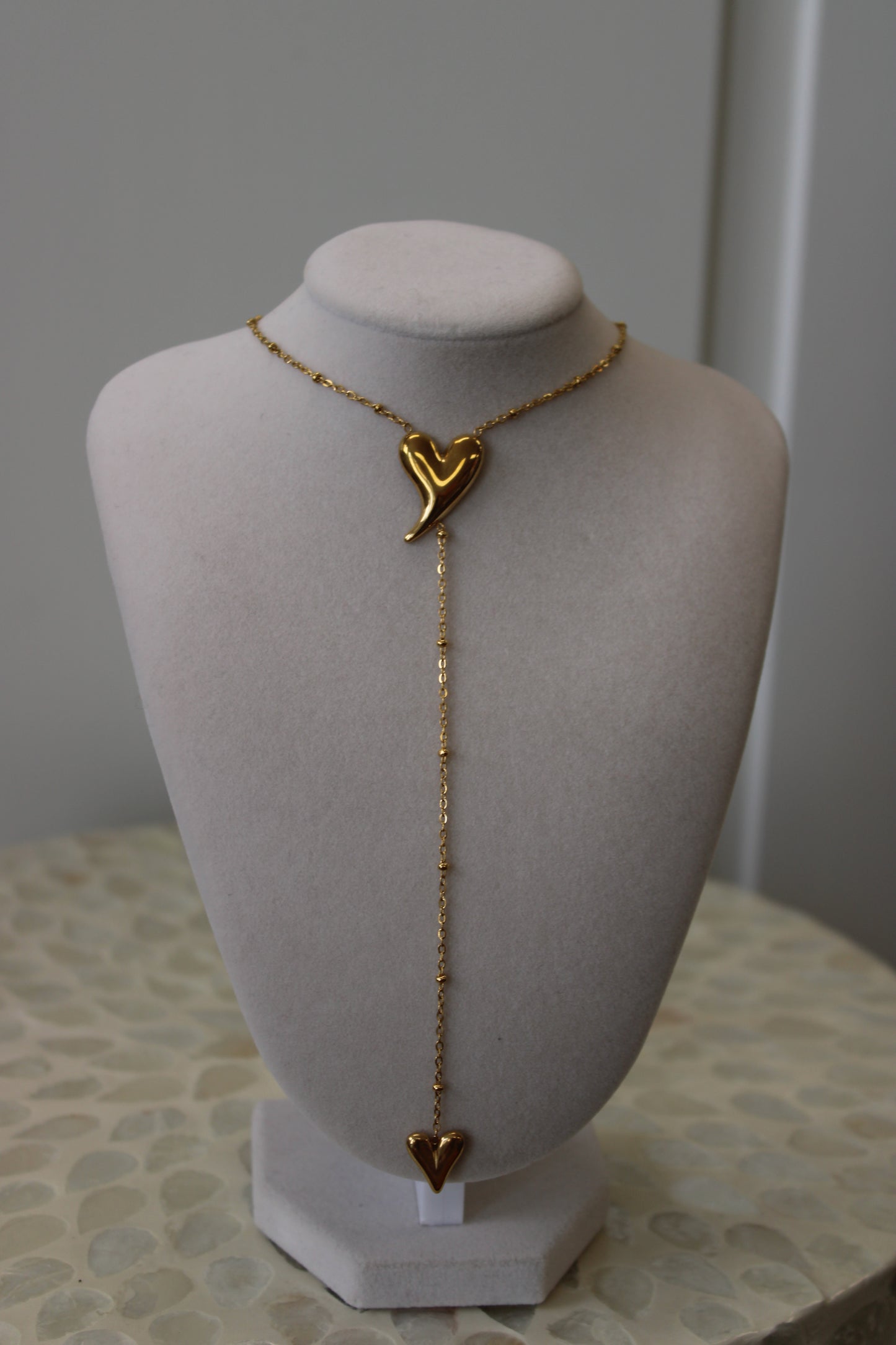 Two of a Kind Gold Necklace