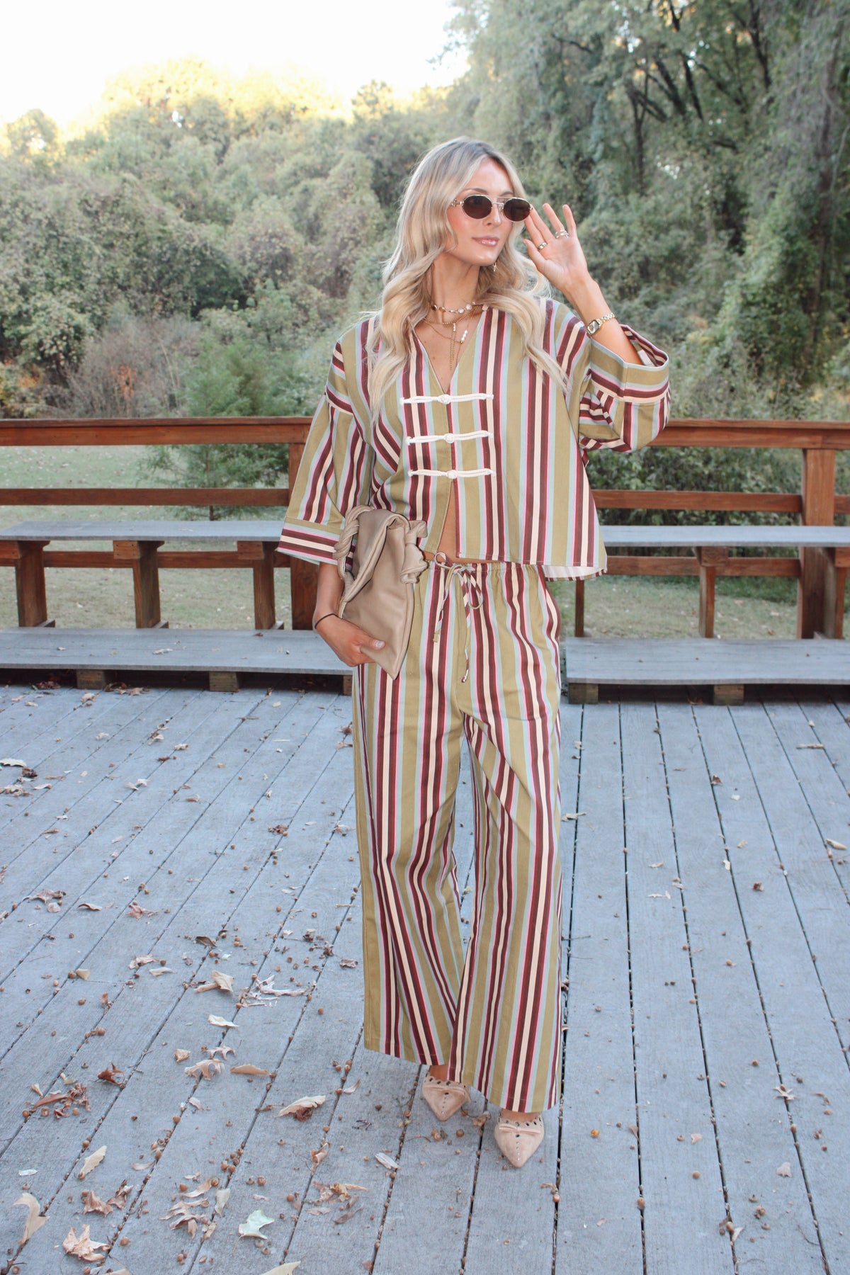 Meredith Stripe Pants