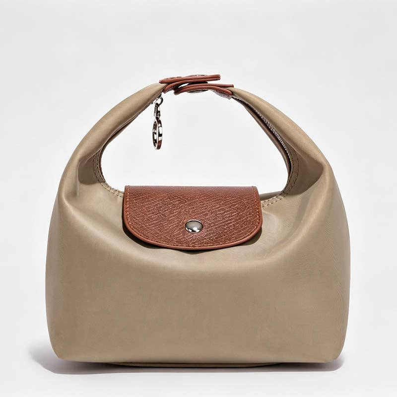 Cream Dumpling Style Handbag