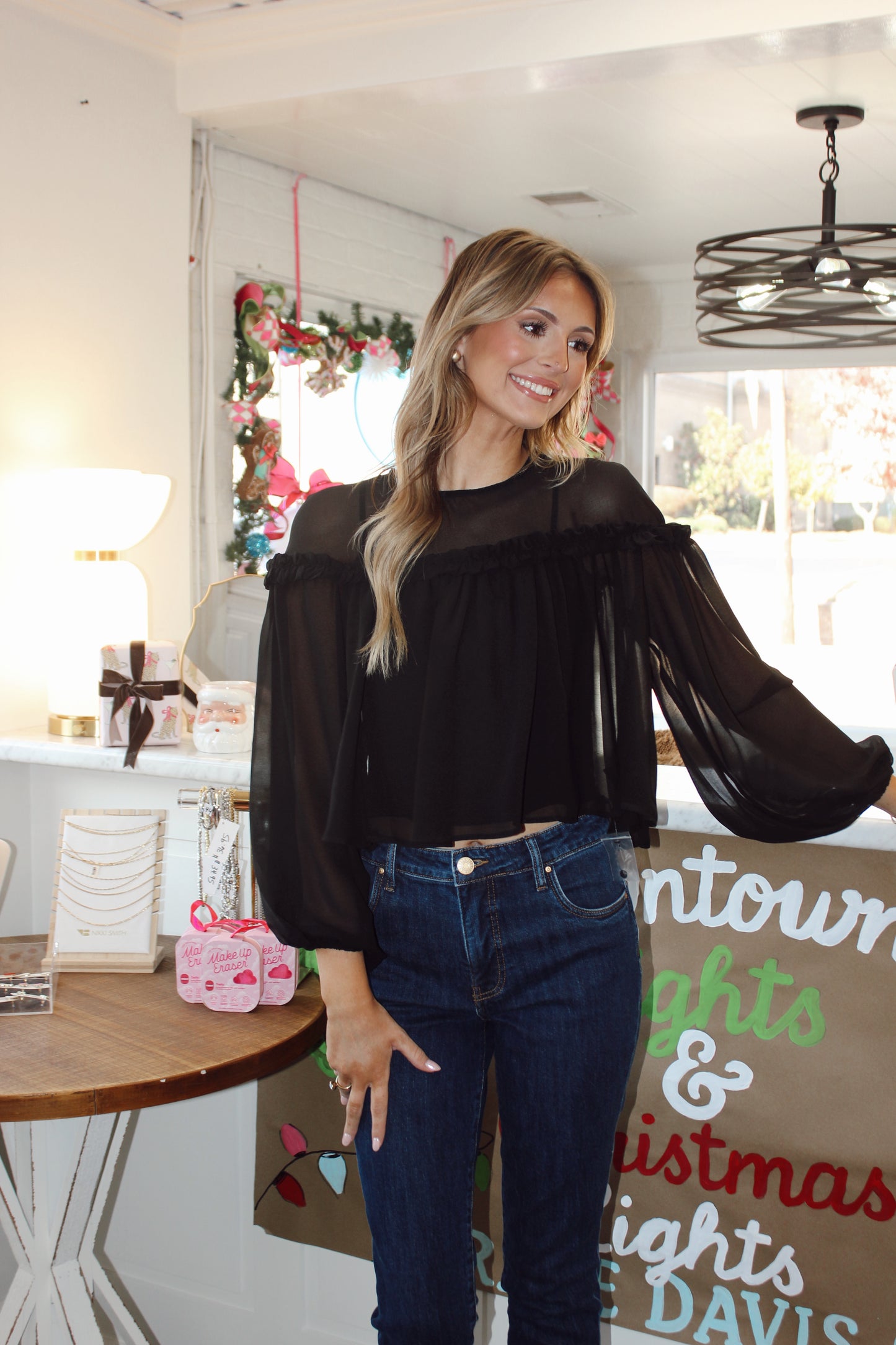 Macie Long Sleeve Blouse
