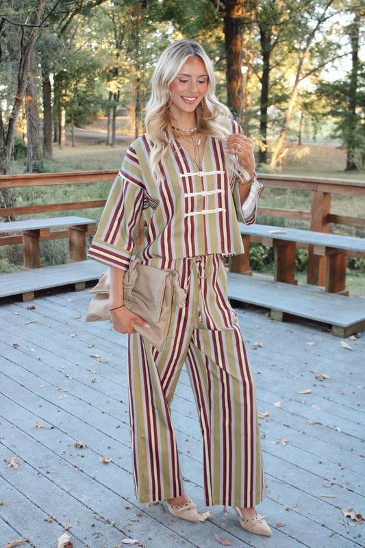 Meredith Stripe Pants