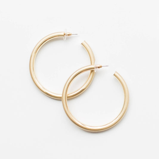 Gold Hoop Earrings