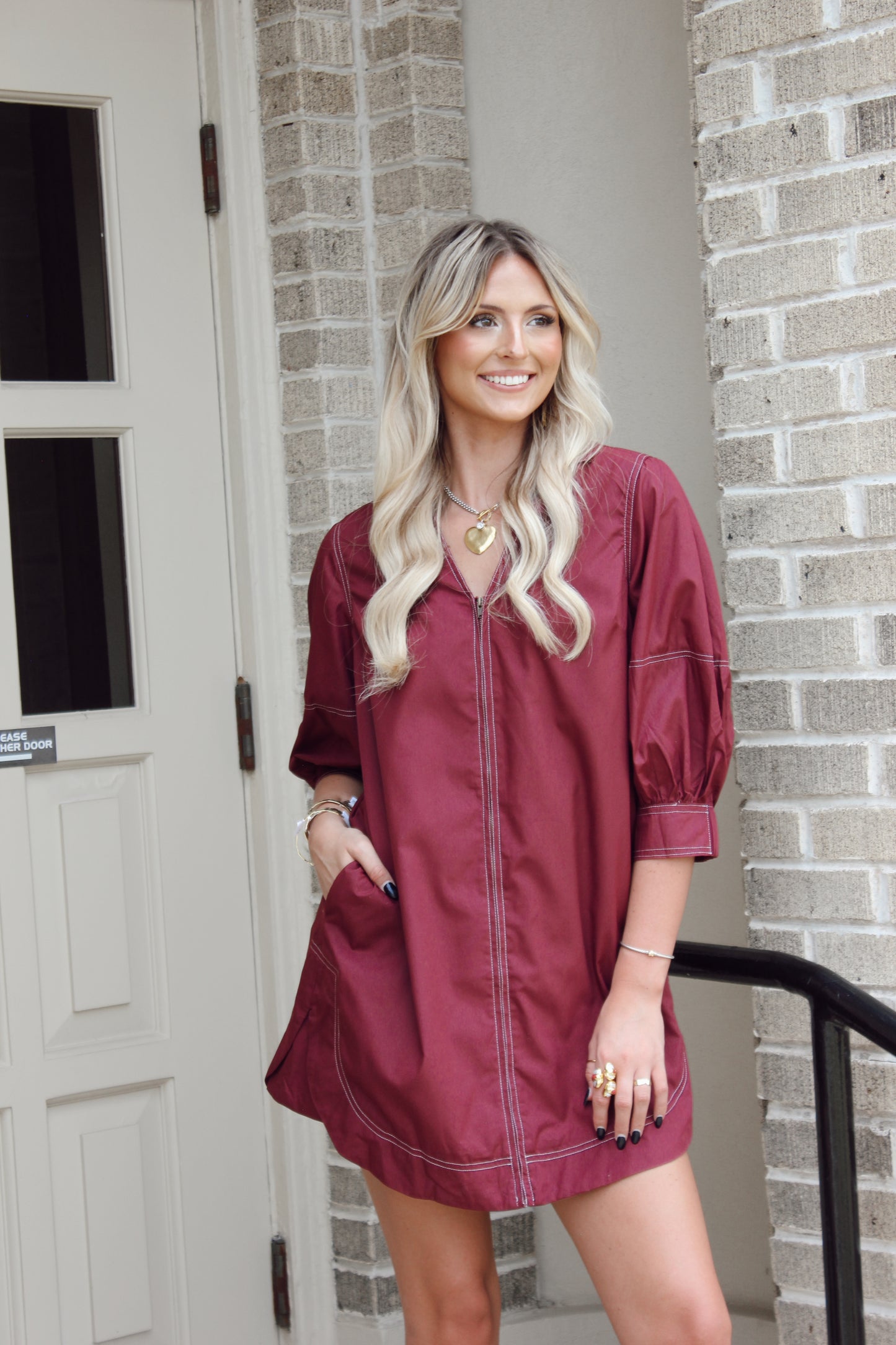 Avery Oversized Mini Dress