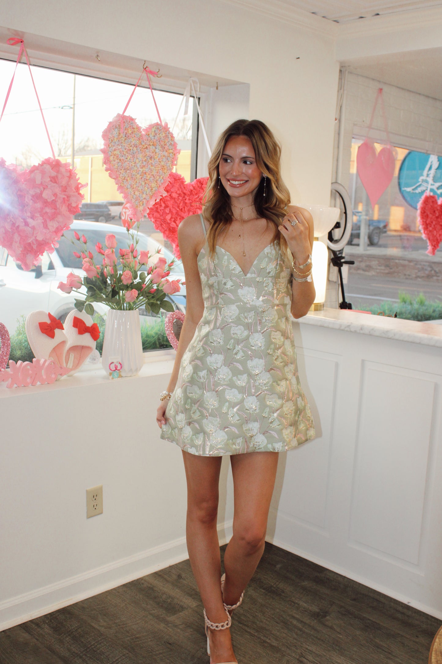 Greyson Floral Mini Dress