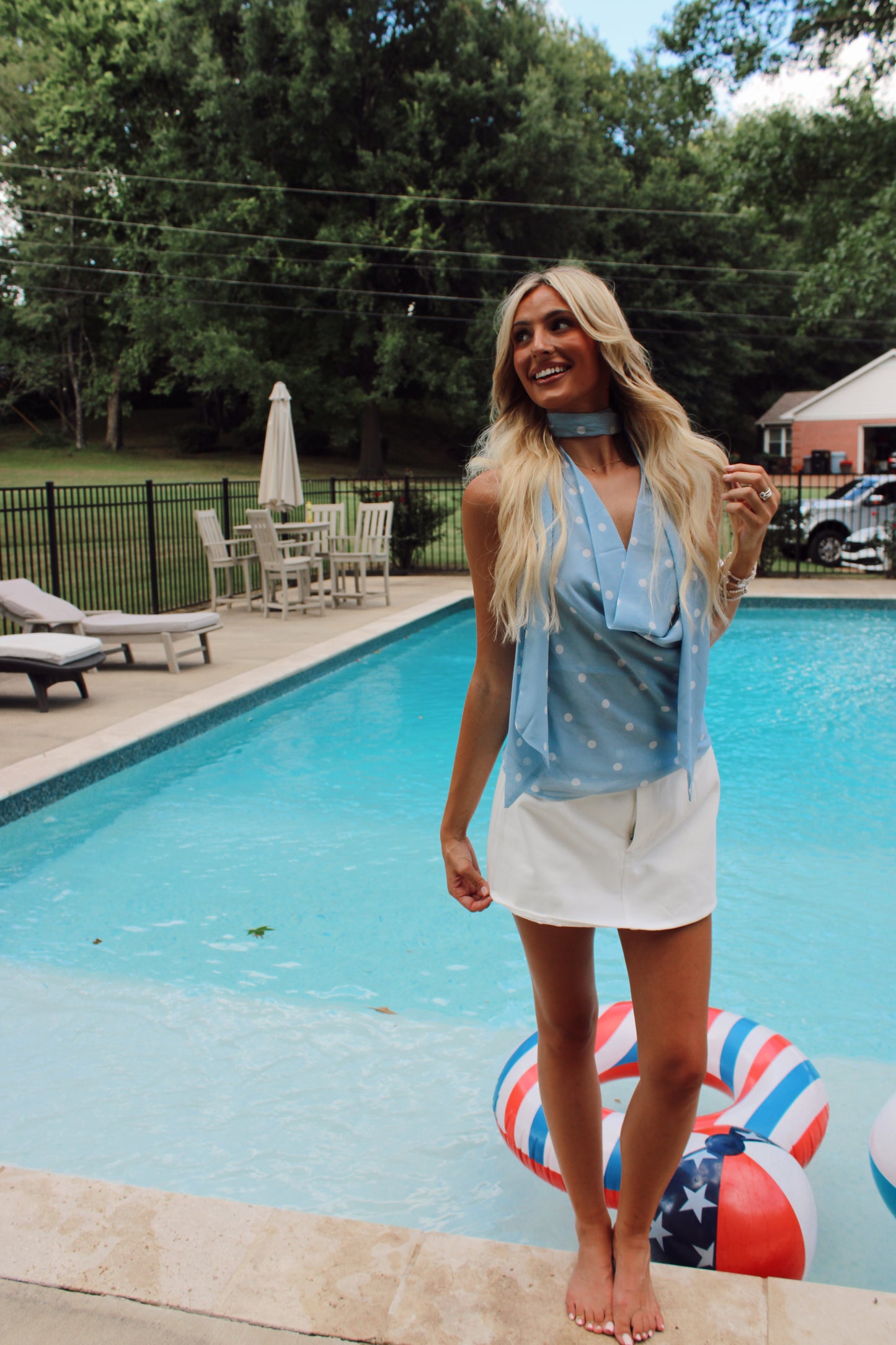 Bayside Breeze Wrap Neck Halter