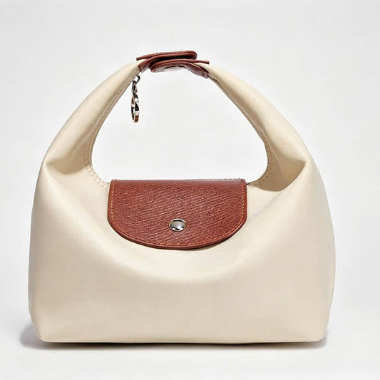 Cream Dumpling Style Handbag