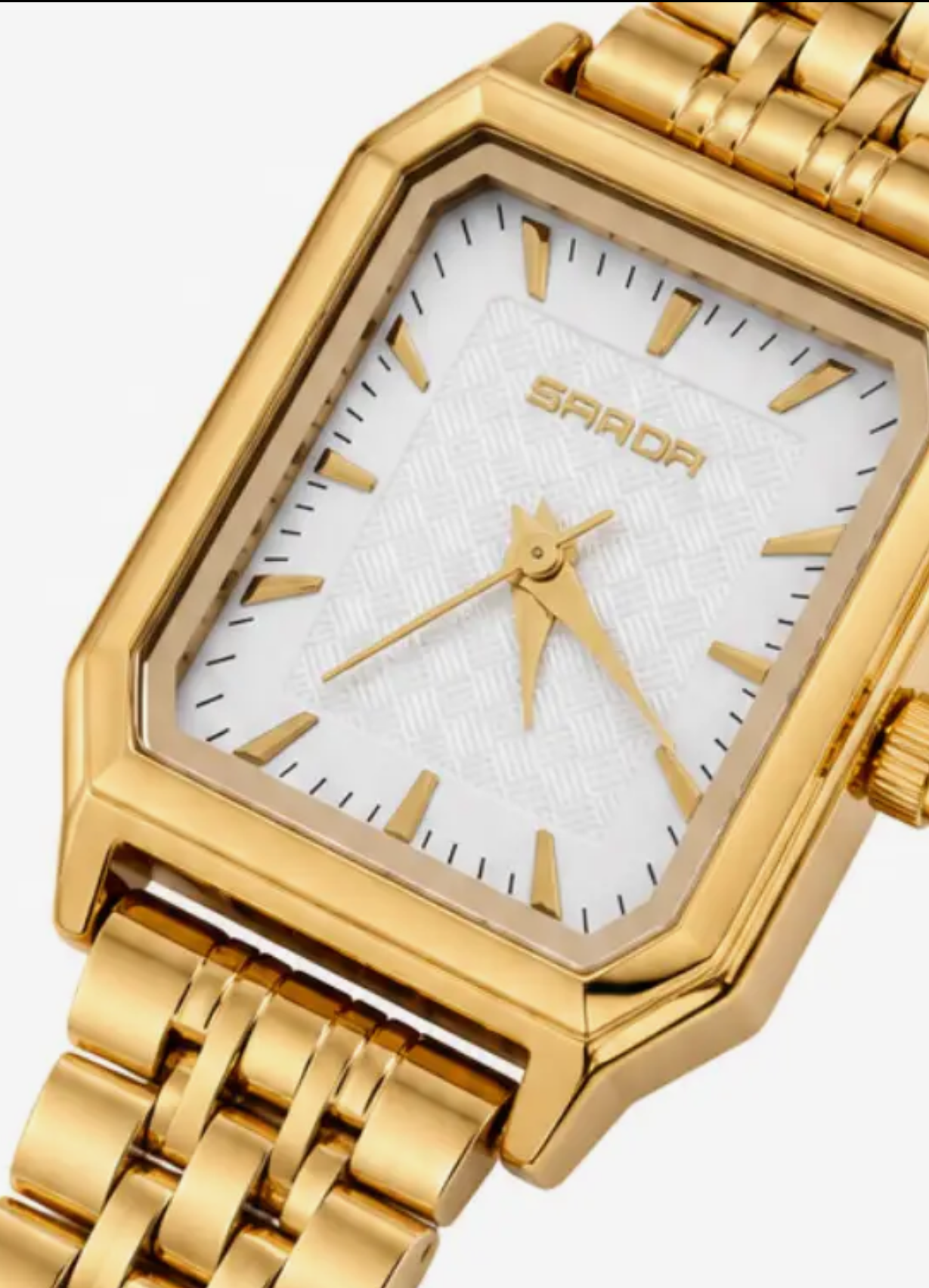 The Eleanor Gold Stainless Steel Watch