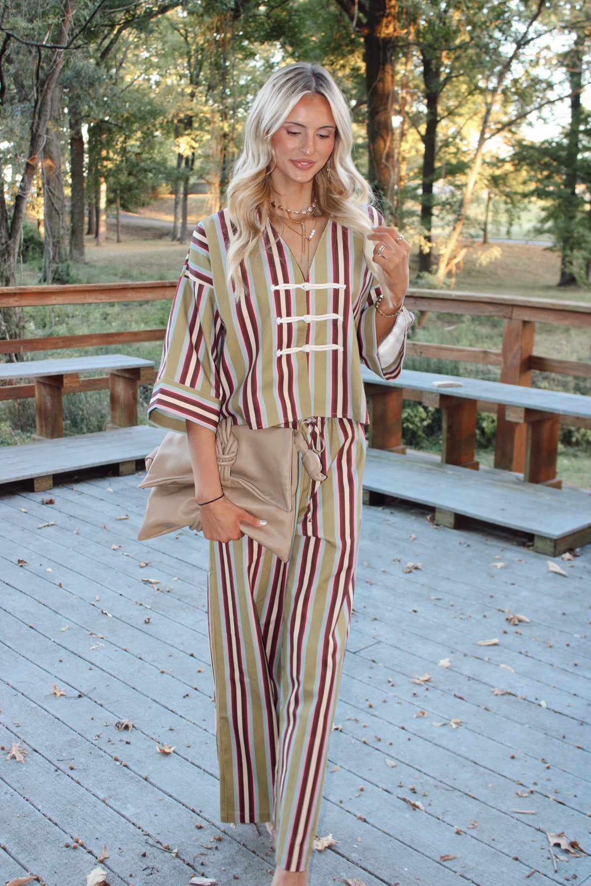 Meredith Stripe Pants