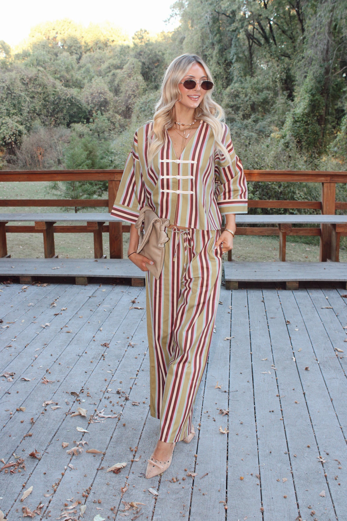 Meredith Stripe Pants