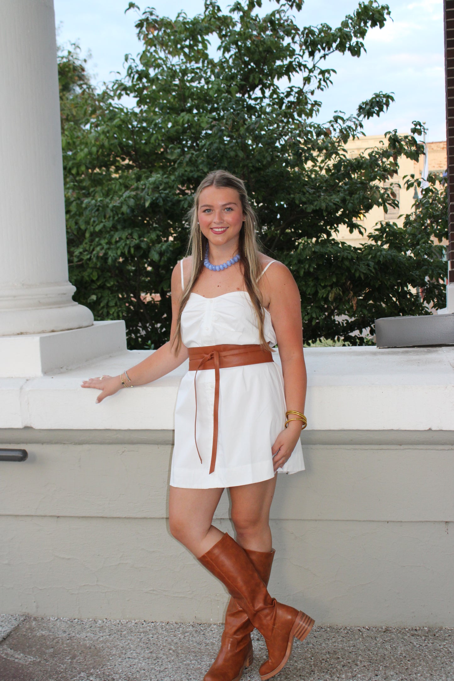 Paxton Poplin Sleeveless Cami Mini Dress