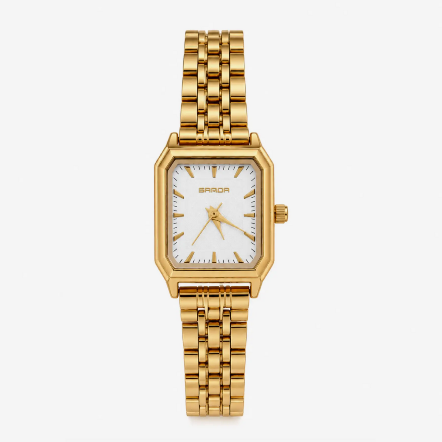 The Eleanor Gold Stainless Steel Watch