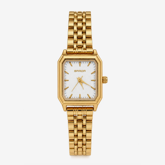 The Eleanor Gold Stainless Steel Watch