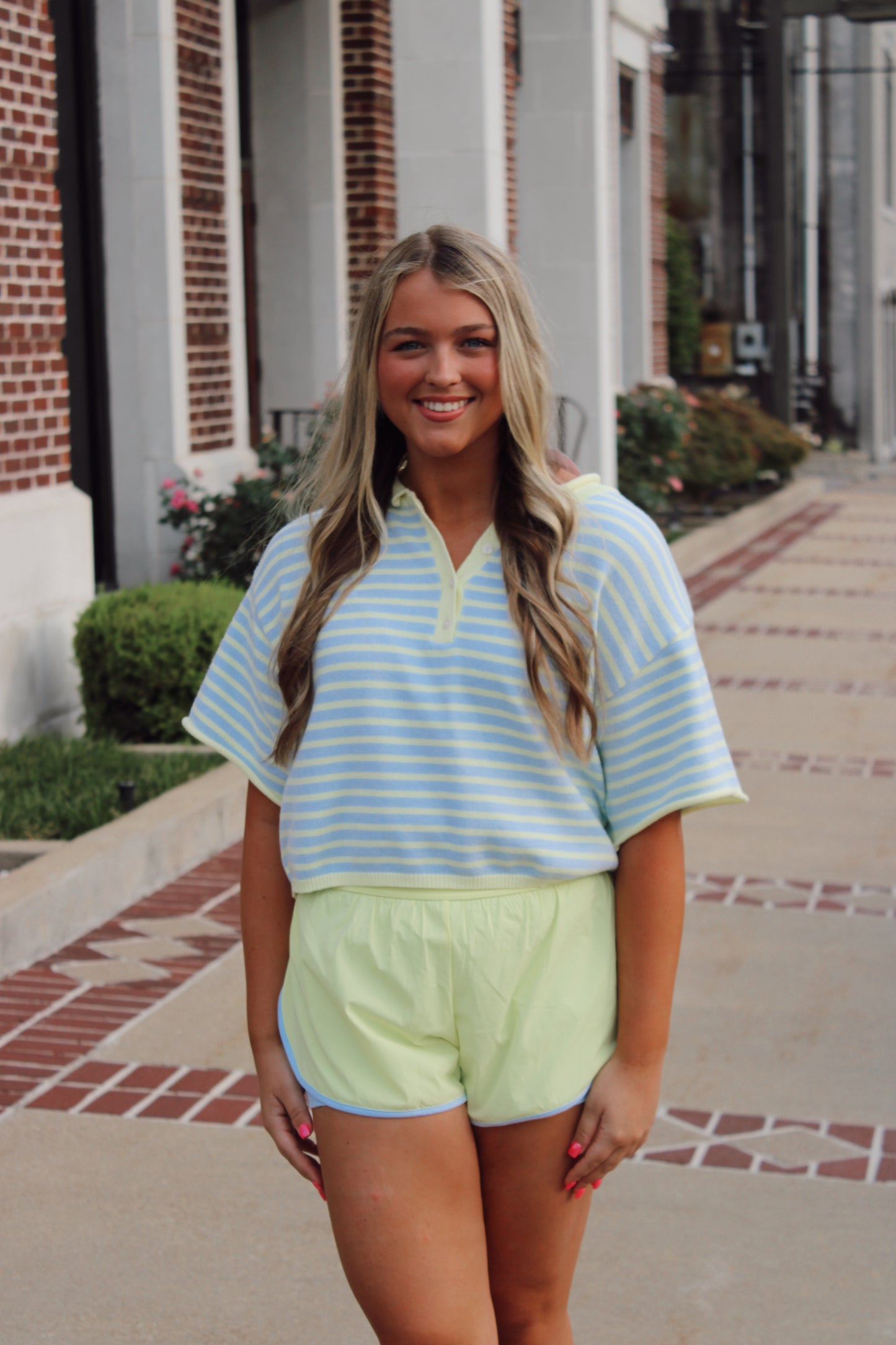 Ava Double Layer Nylon Shorts