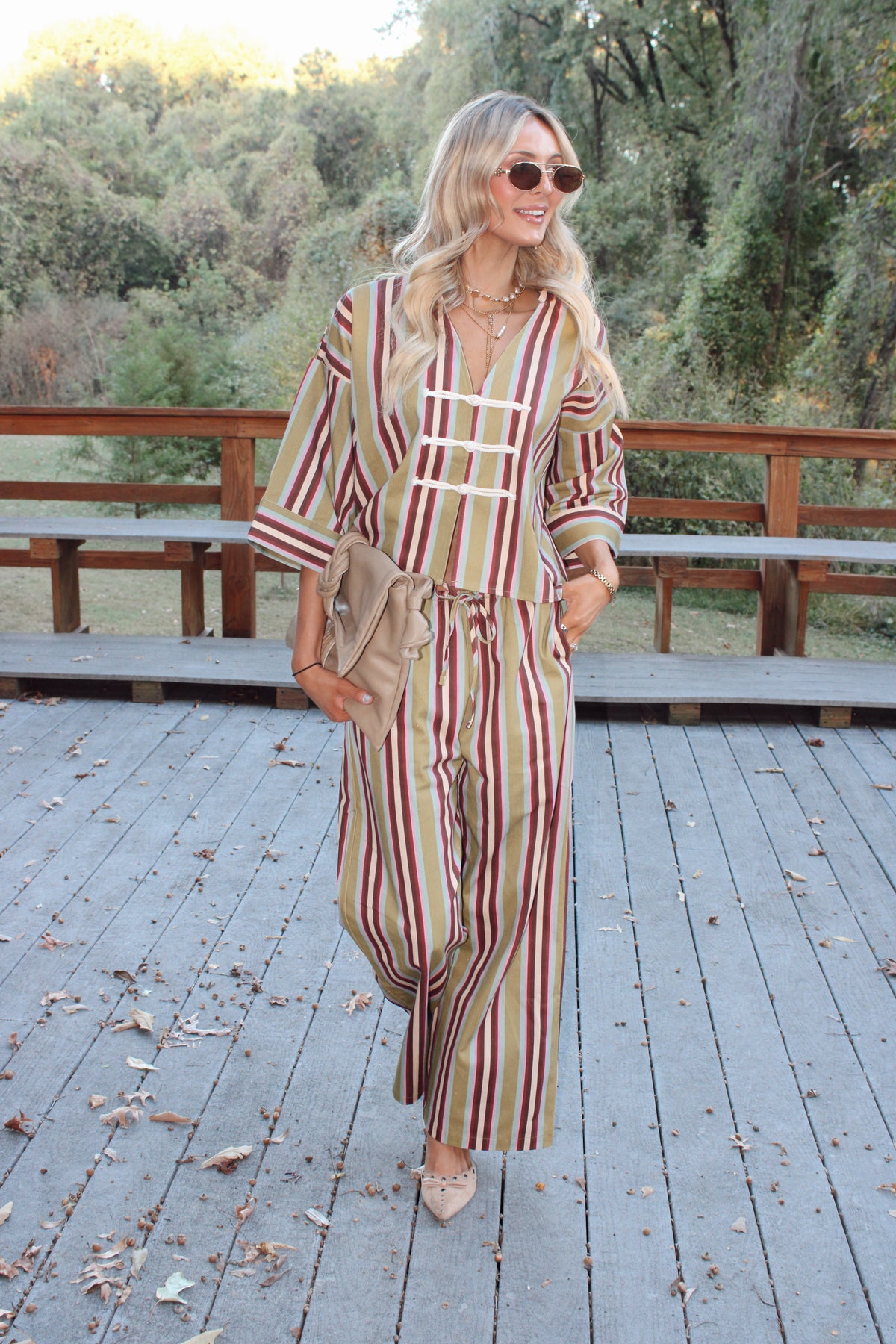 Meredith Stripe Pants