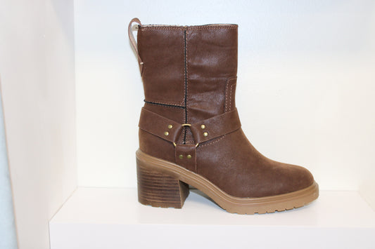 Moto Boot Brown