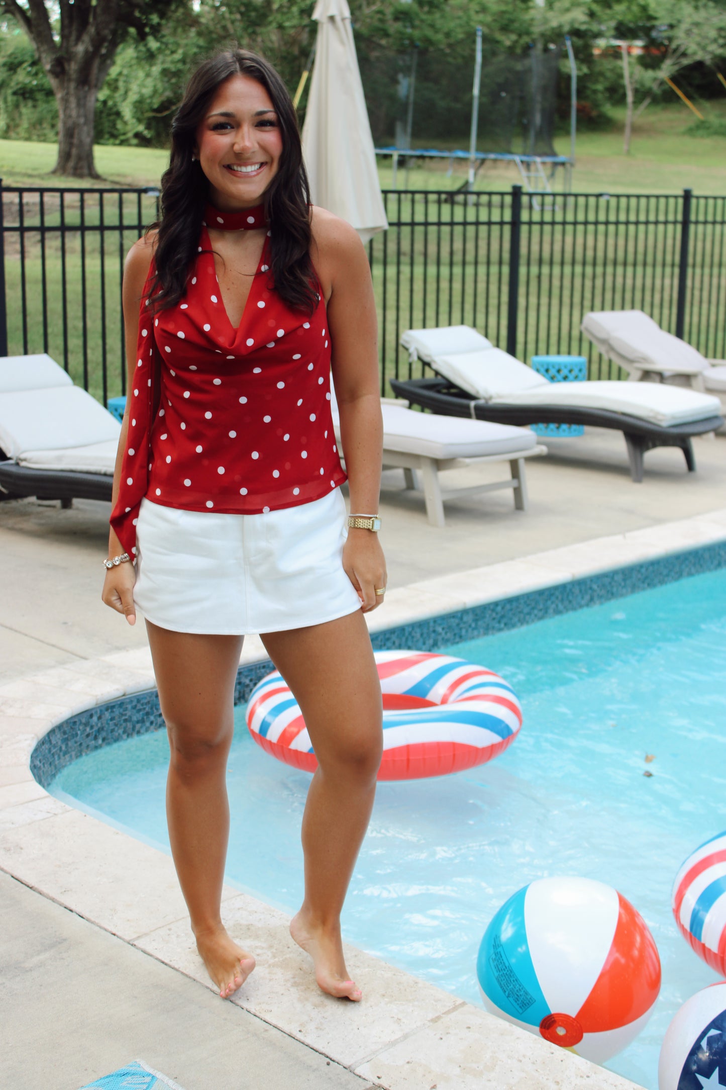 Bayside Breeze Wrap Neck Halter