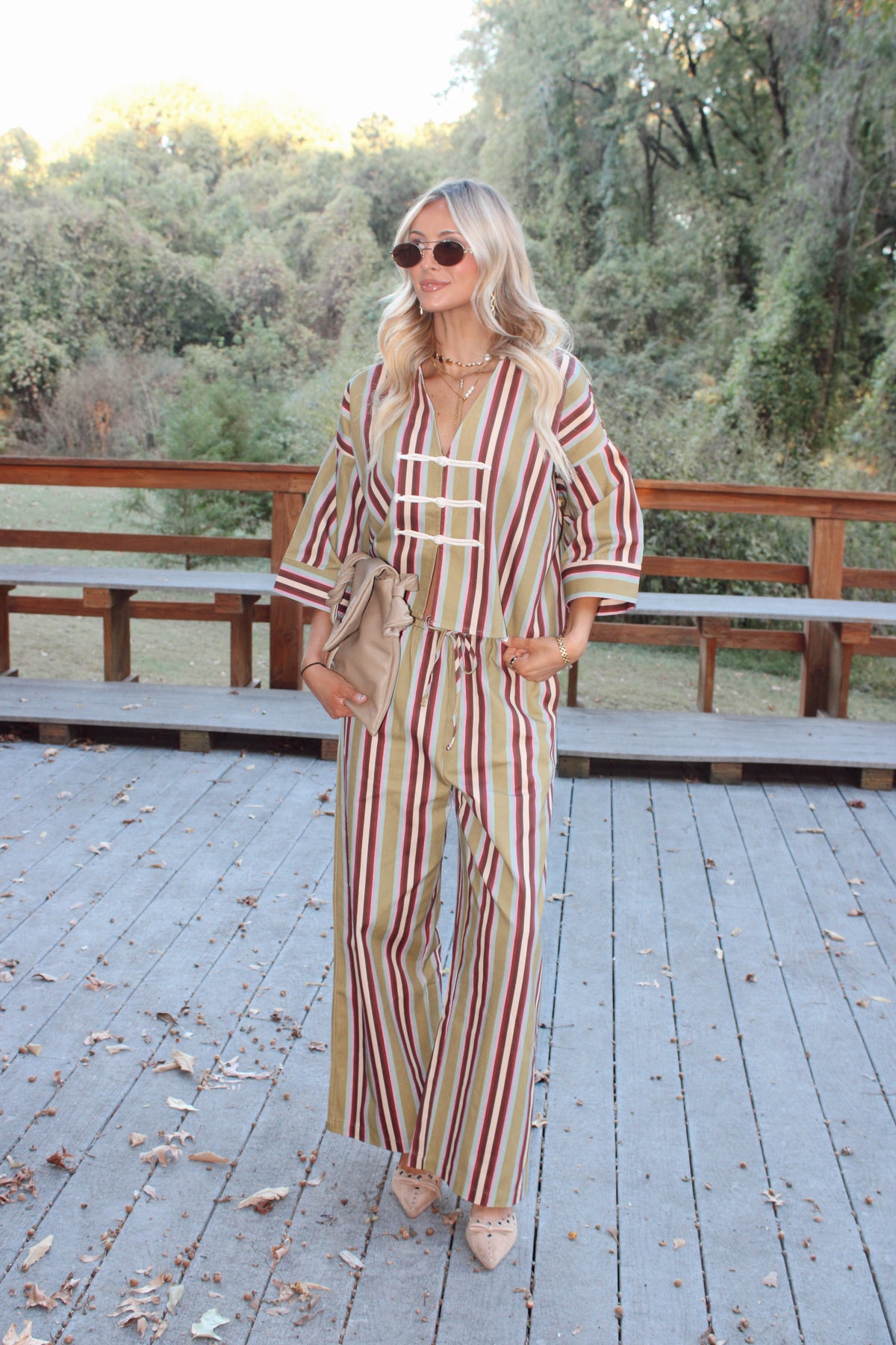 Meredith Stripe Pants