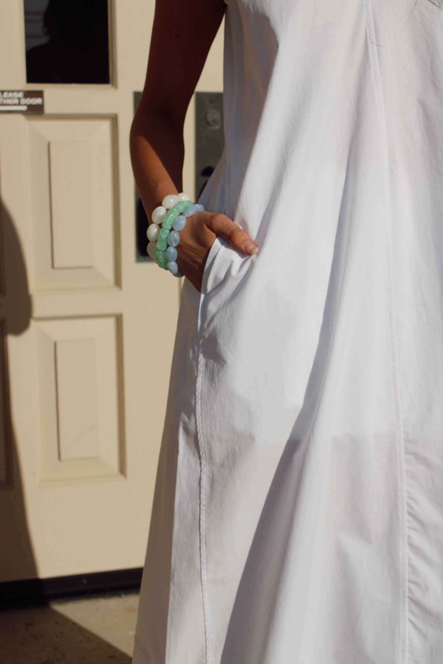 Clara Collared A-Line Maxi Dress