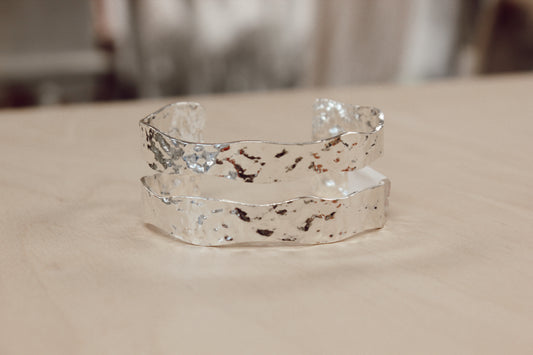 Easton Elle Silver Bangle XL