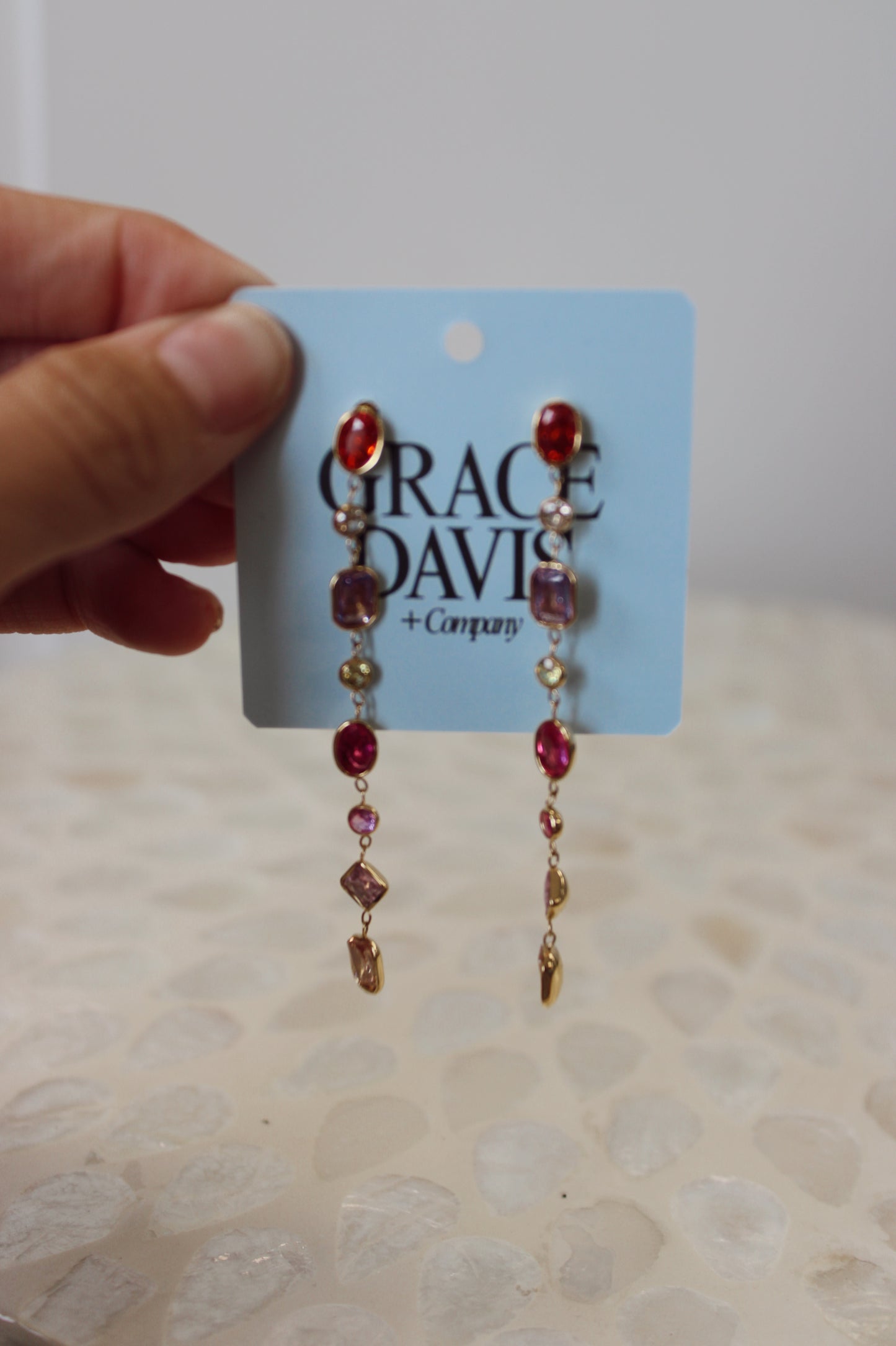 Multicolor Drop Earrings