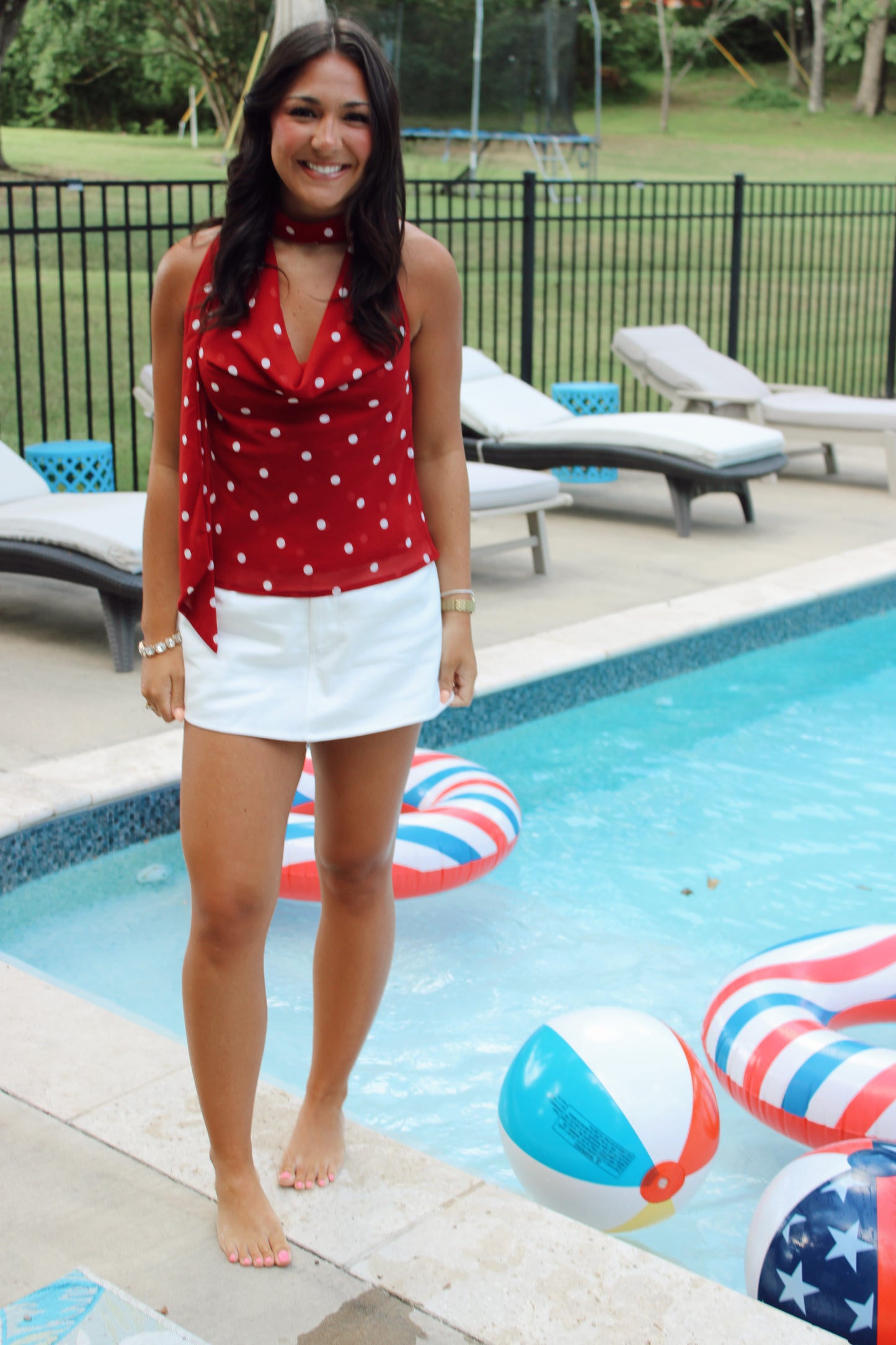 Bayside Breeze Wrap Neck Halter