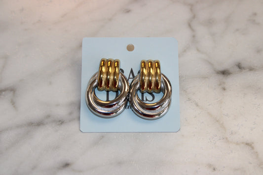 Wanda 18K Gold Non-Tarnish Classic Hoop Earring