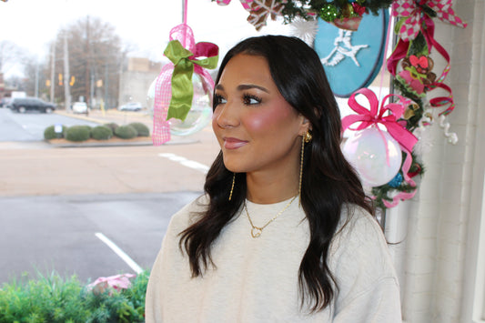 Chain Duster Drop Earring