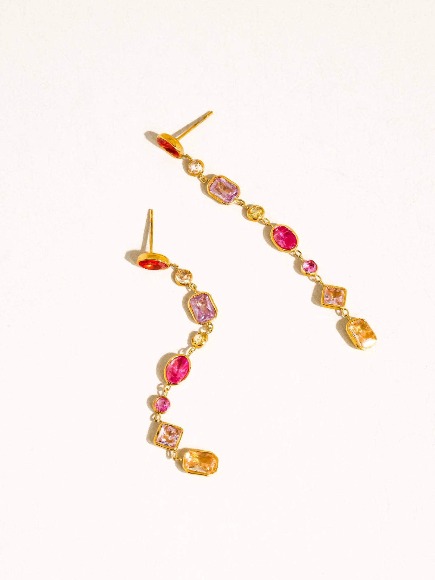 Multicolor Drop Earrings