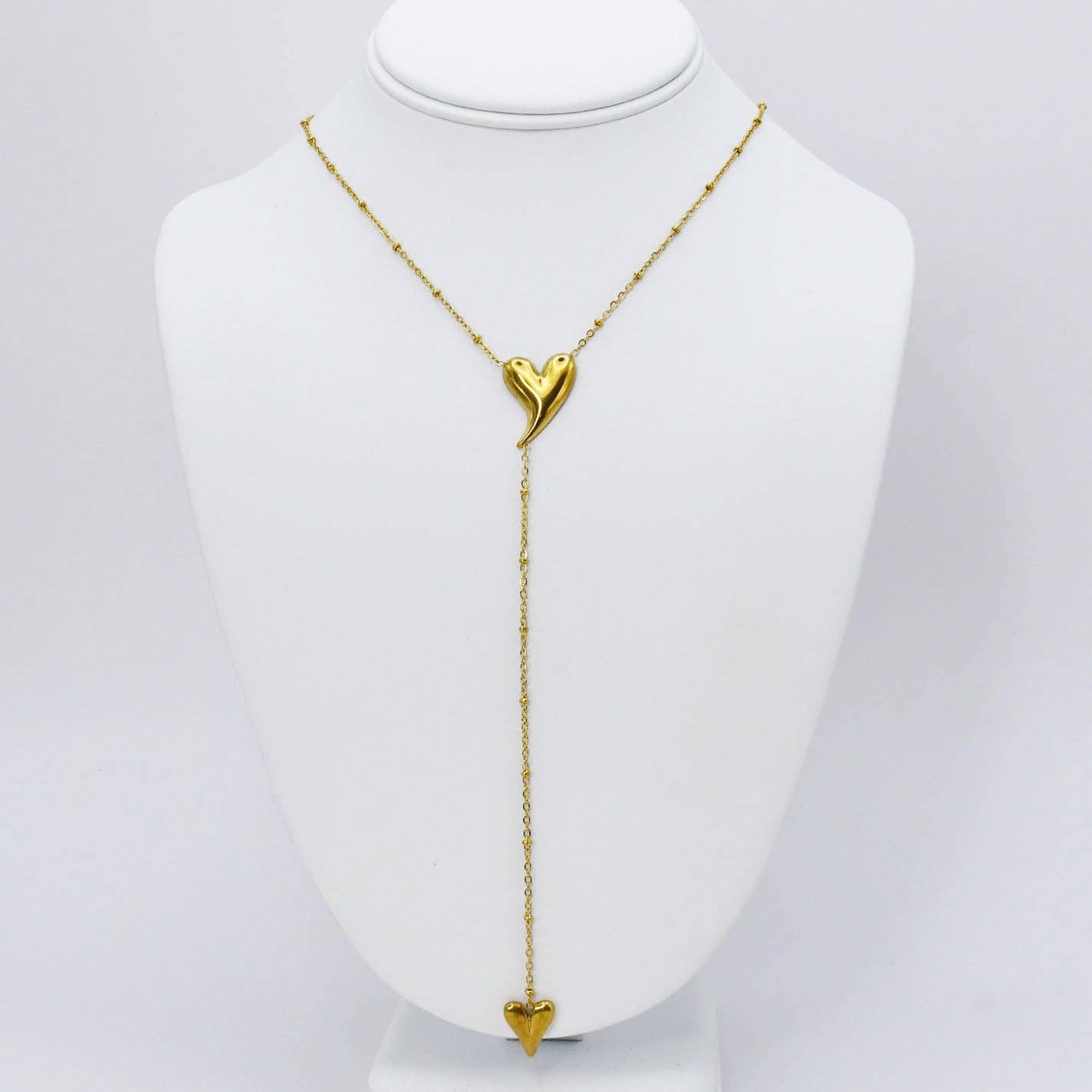 Two of a Kind Gold Necklace